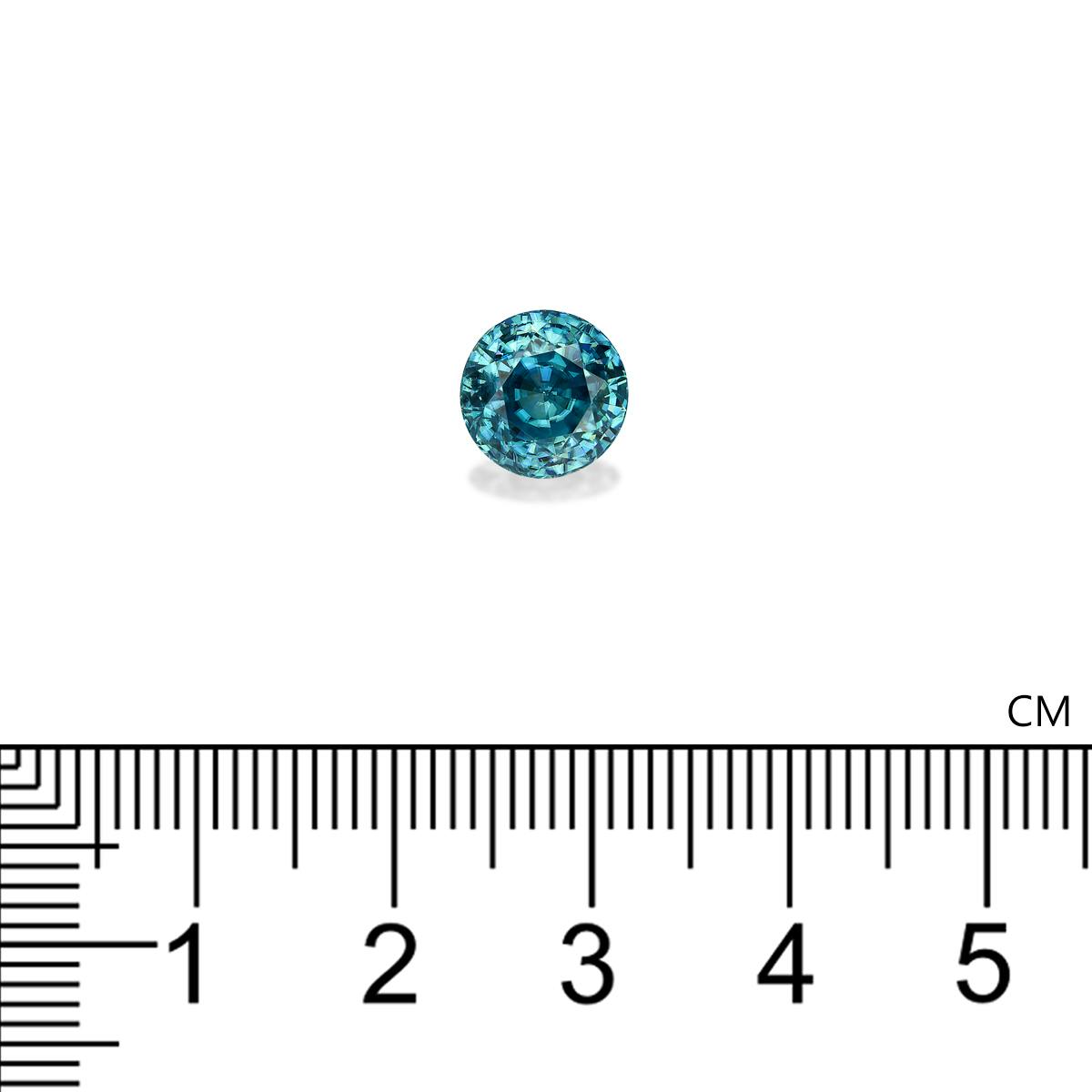 Blue Zircon 5.01 ct
